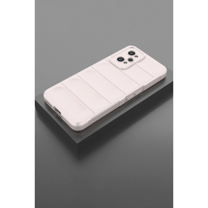 Realme GT2 5G Kılıf Optimum Silikon - Krem