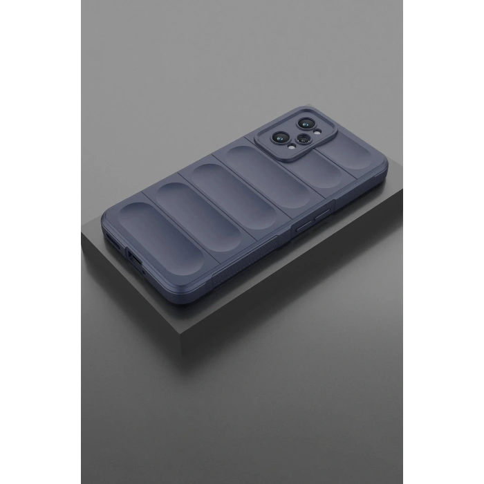 Realme GT2 5G Kılıf Optimum Silikon - Lacivert