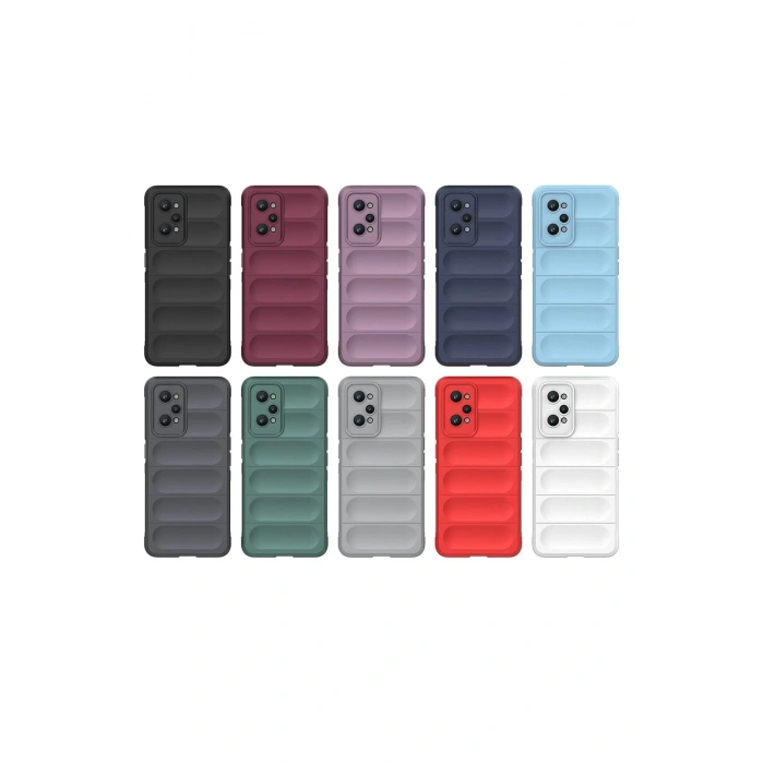 Realme GT2 5G Kılıf Optimum Silikon - Lacivert