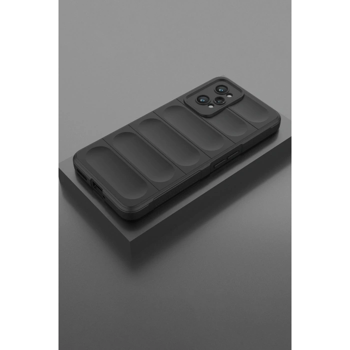 Realme GT2 5G Kılıf Optimum Silikon - Siyah