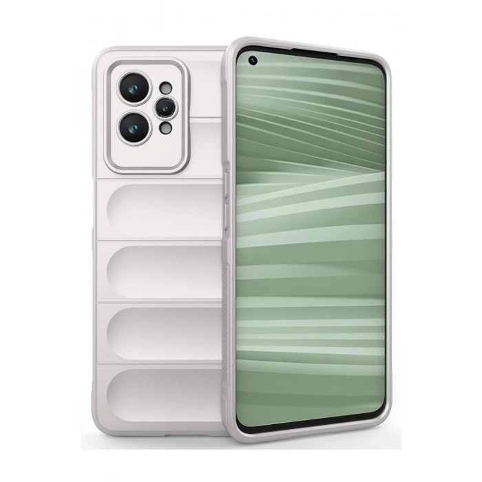 Realme GT2 Pro 5G Kılıf Optimum Silikon - Krem