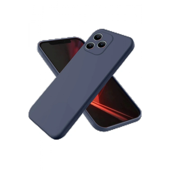 Realme Note 50 4G Kılıf First Silikon - Lacivert