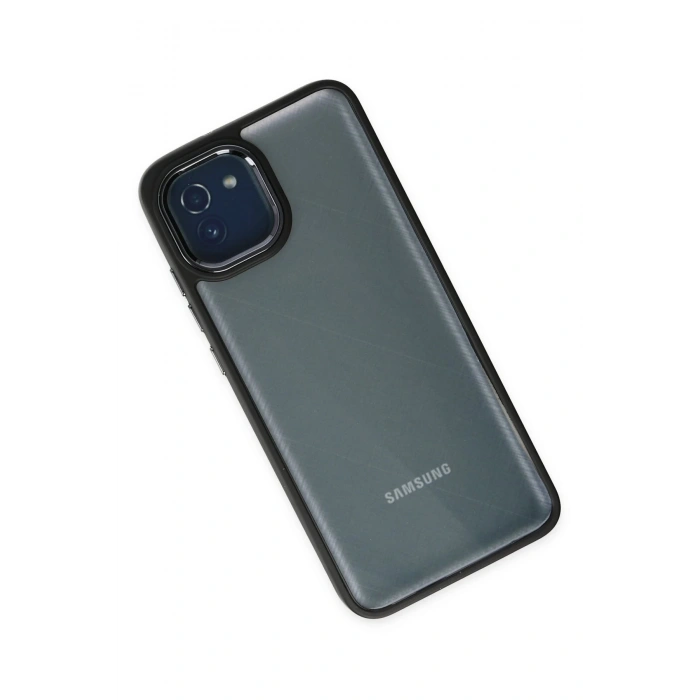 Samsung Galaxy A03 Kılıf Dora Kapak - Siyah