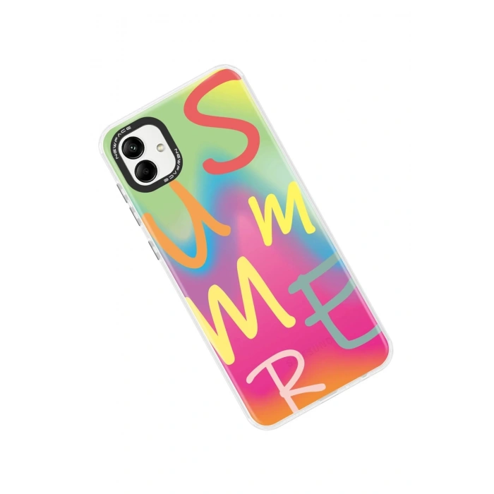 Samsung Galaxy A04 Kılıf Estoril Desenli Kapak - Estoril - 3