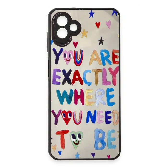 Samsung Galaxy A04 Kılıf Mirror Desenli Kapak - Mirror - 10