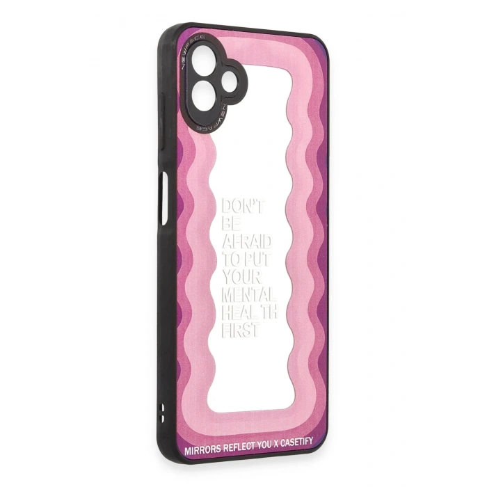 Samsung Galaxy A04 Kılıf Mirror Desenli Kapak - Mirror - 11