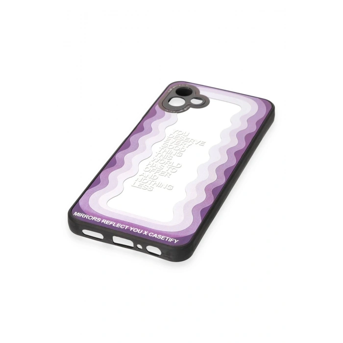 Samsung Galaxy A04 Kılıf Mirror Desenli Kapak - Mirror - 5