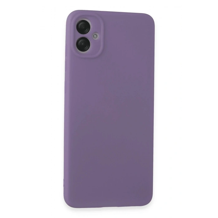 Samsung Galaxy A05 Kılıf First Silikon - Lila