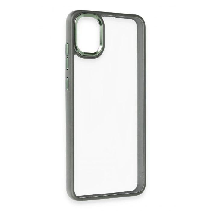 Samsung Galaxy A05 Kılıf Power Silikon - Koyu Yeşil