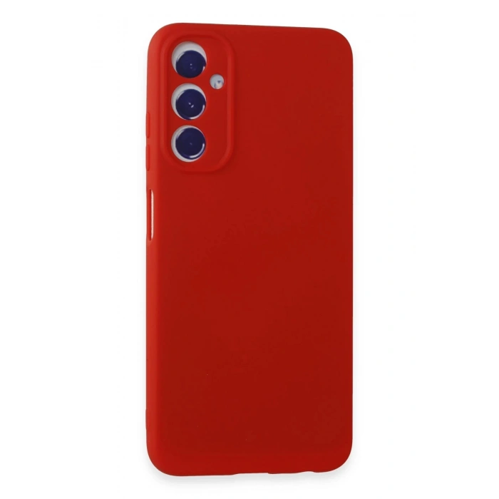 Samsung Galaxy A05S Kılıf First Silikon - Kırmızı