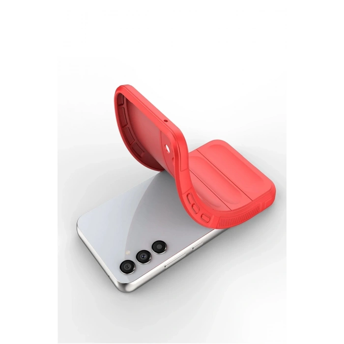 Samsung Galaxy A05S Kılıf Optimum Silikon - Kırmızı