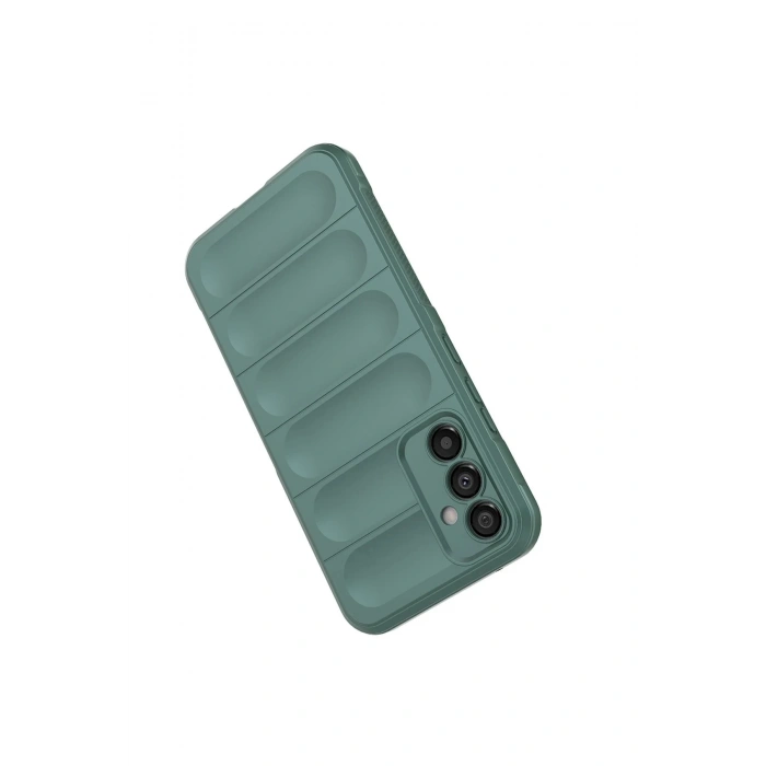 Samsung Galaxy A05S Kılıf Optimum Silikon - Koyu Yeşil