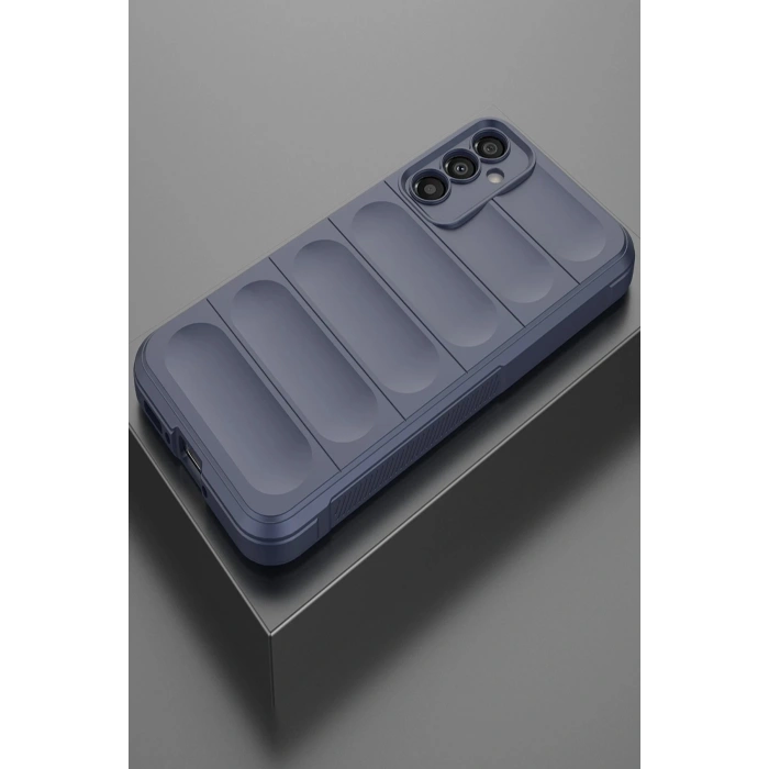 Samsung Galaxy A05S Kılıf Optimum Silikon - Lacivert