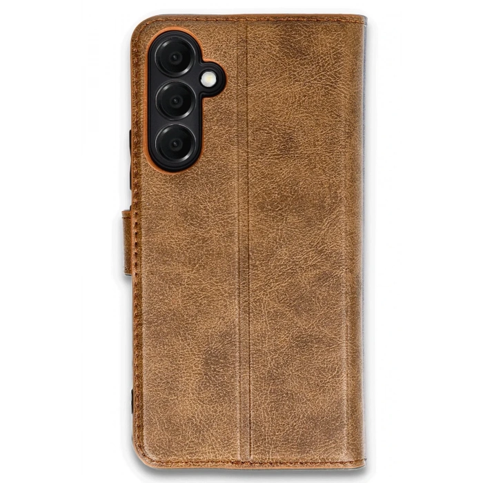 Samsung Galaxy A05S Kılıf Trend S Plus Kapaklı Kılıf - Taba