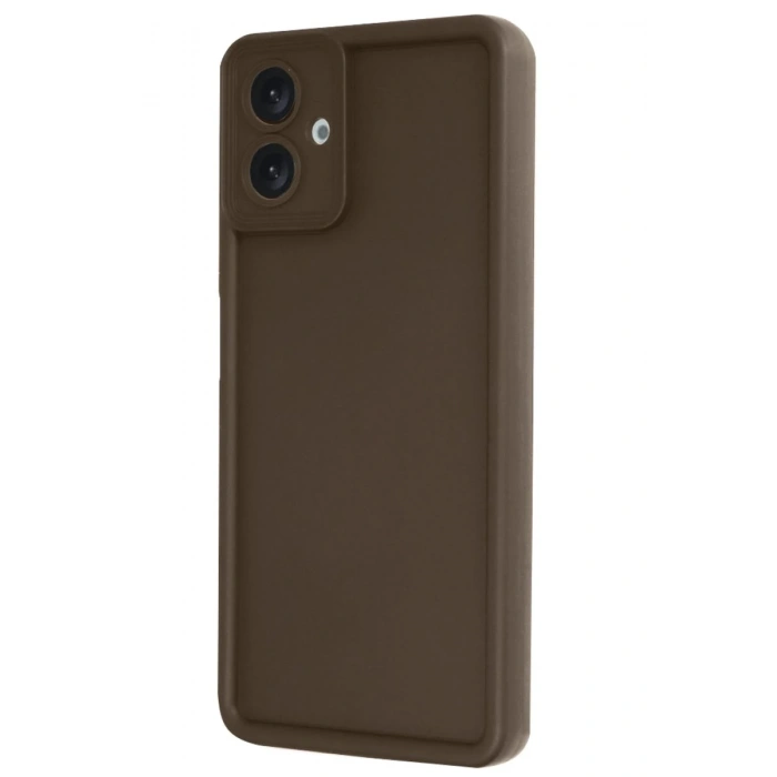 Samsung Galaxy A06 Kılıf Viera Silikon - Kahverengi