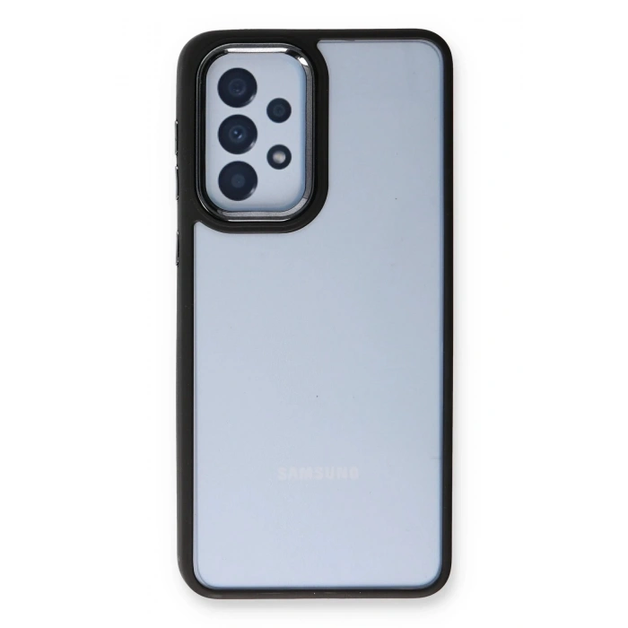 Samsung Galaxy A13 4G Kılıf Dora Kapak - Siyah