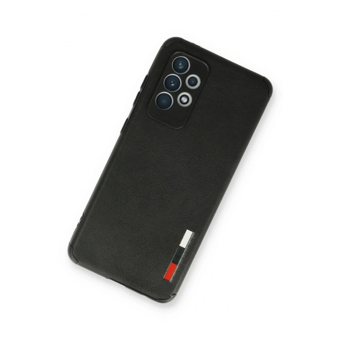 Samsung Galaxy A13 4G Kılıf Loop Deri Silikon - Siyah