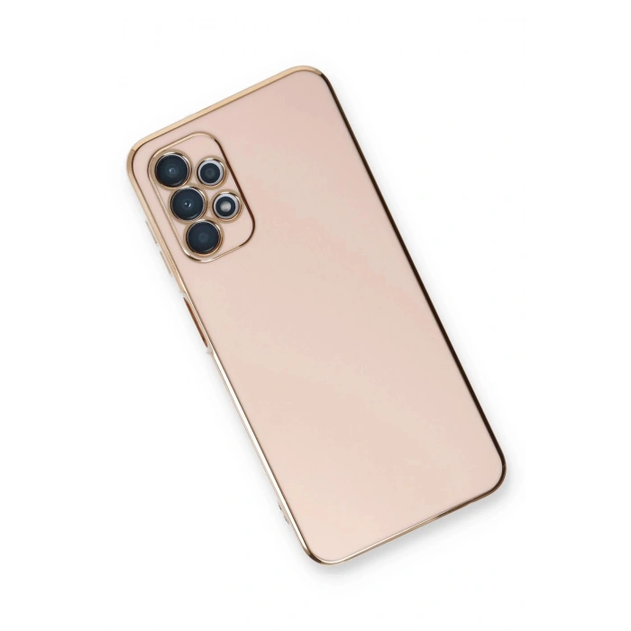 Samsung Galaxy A13 4G Kılıf Volet Silikon - Pembe