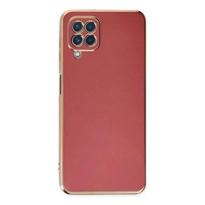 Samsung Galaxy A22 Kılıf Volet Silikon - Kırmızı