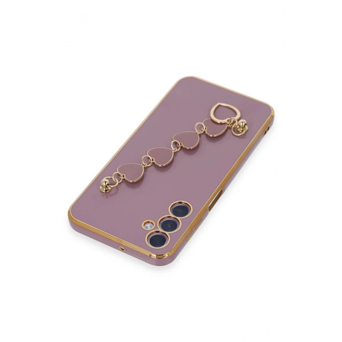 Samsung Galaxy A24 4G Kılıf Esila Silikon - Mor