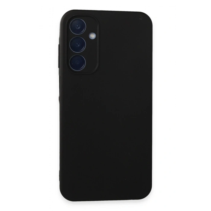 Samsung Galaxy A25 5G Kılıf Nano içi Kadife Silikon - Siyah