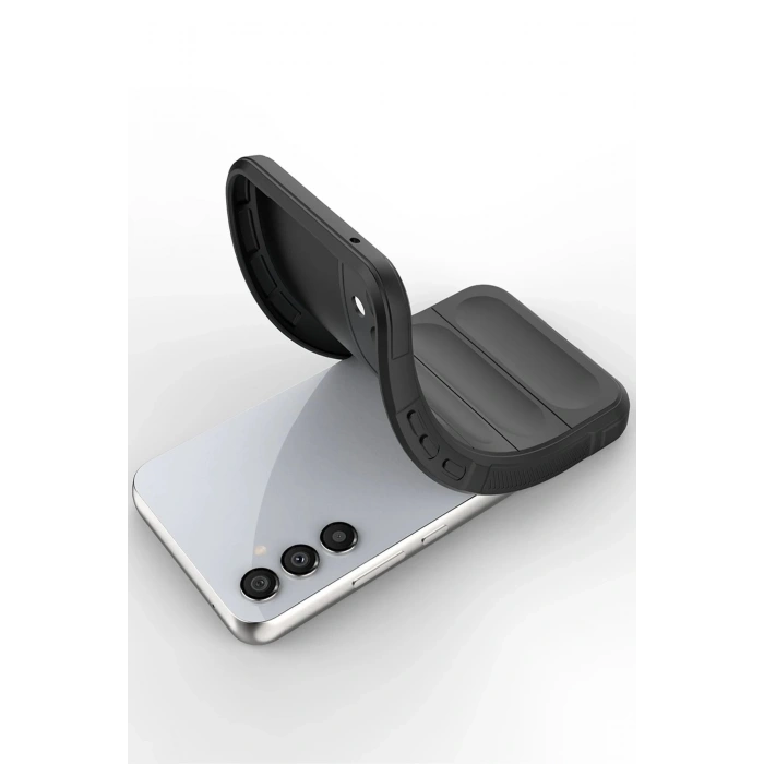 Samsung Galaxy A25 5G Kılıf Optimum Silikon - Siyah