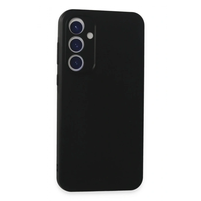 Samsung Galaxy A35 5G Kılıf First Silikon - Siyah