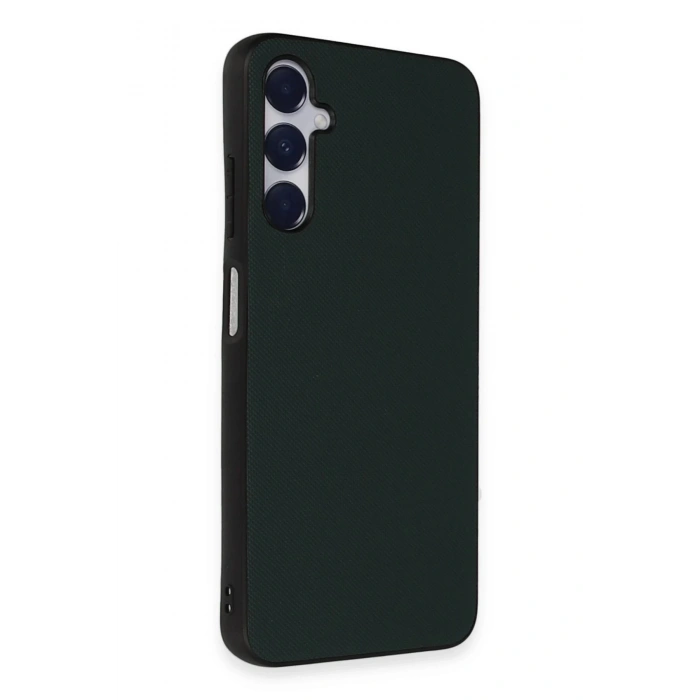 Samsung Galaxy A35 5G Kılıf Taft Kapak - Koyu Yeşil