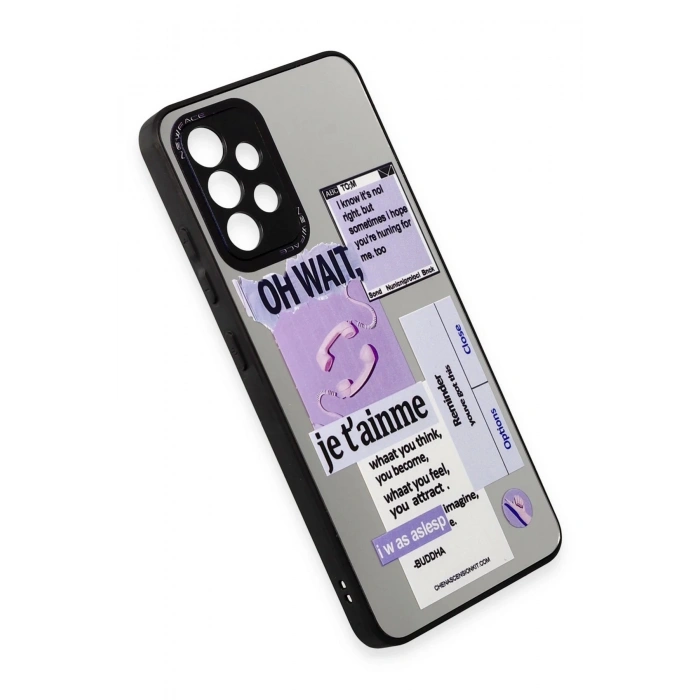 Samsung Galaxy A52 Kılıf Mirror Desenli Kapak - Mirror - 4