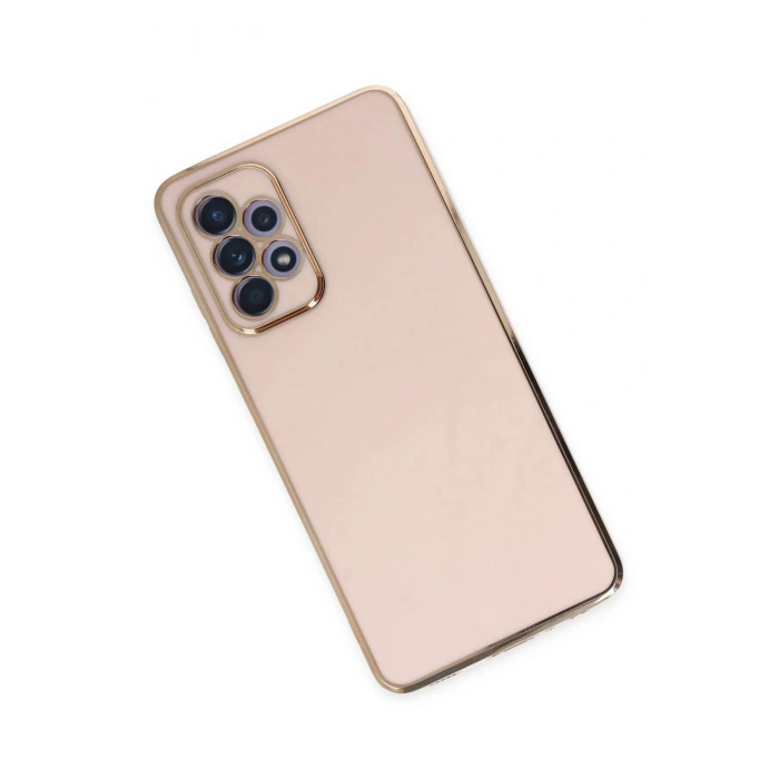 Samsung Galaxy A52 Kılıf Volet Silikon - Pembe