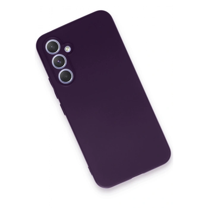 Samsung Galaxy A54 5G Kılıf First Silikon - Mor