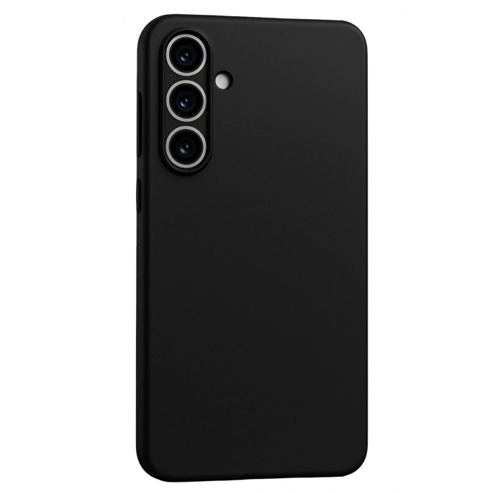 Samsung Galaxy A55 5G Kılıf First Silikon - Siyah