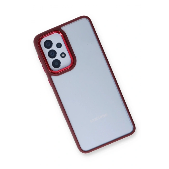 Samsung Galaxy A73 5G Kılıf Dora Kapak - Kırmızı