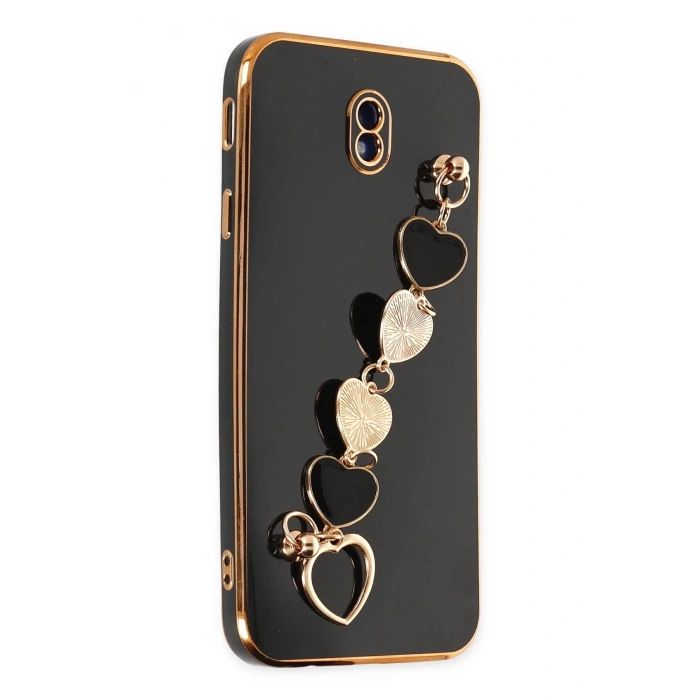 Samsung Galaxy J7 Pro / J730 Kılıf Esila Silikon - Siyah