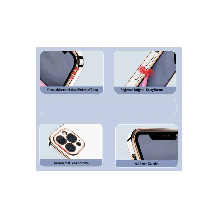 Samsung Galaxy M15 Kılıf Volet Silikon - Pembe