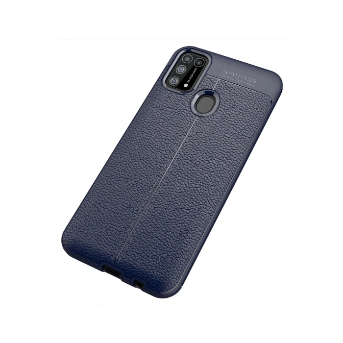 Samsung Galaxy M31 Kılıf Auto Focus Kapak - Lacivert
