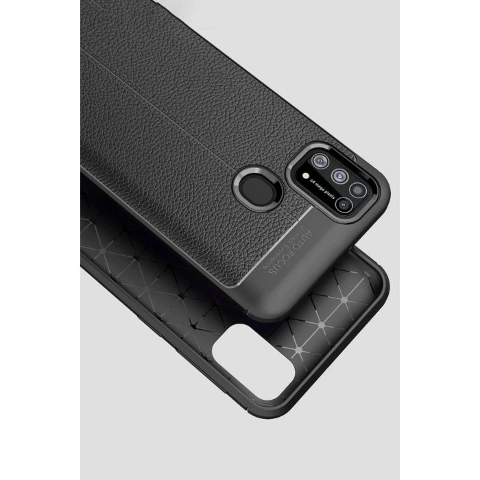 Samsung Galaxy M31 Kılıf Auto Focus Kapak - Lacivert