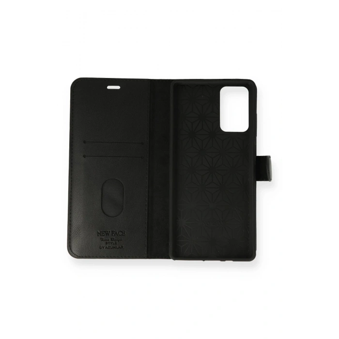 Samsung Galaxy Note 20 Kılıf Trend S Plus Kapaklı Kılıf - Siyah