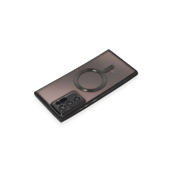 Samsung Galaxy Note 20 Ultra Kılıf Kross Magneticsafe Kapak - Siyah