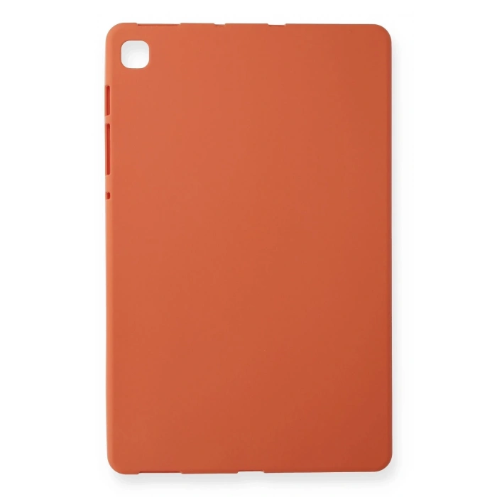 Samsung Galaxy P610 Tab S6 Lite 10.4 Kılıf Evo Tablet Silikon - Turuncu