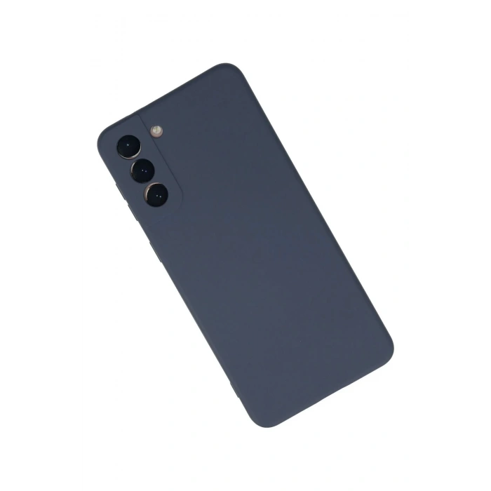 Samsung Galaxy S21 Plus Kılıf Nano içi Kadife Silikon - Gri