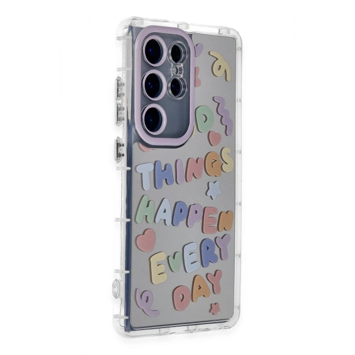 Samsung Galaxy S23 Ultra Kılıf Reflexion Desenli Kapak - Desen 7