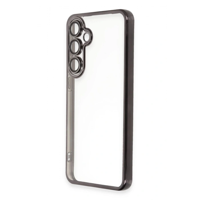 Samsung Galaxy S24 FE Kılıf Razer Lensli Silikon - Siyah