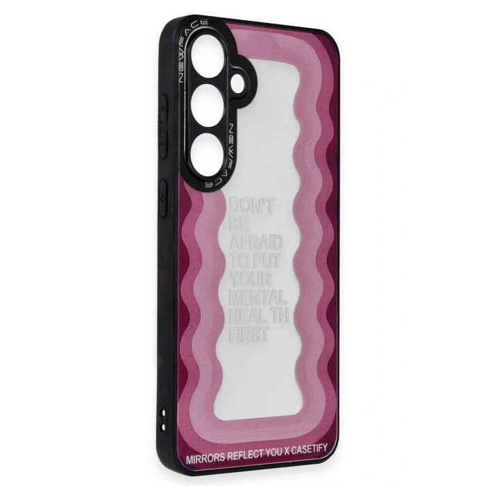 Samsung Galaxy S24 Plus Kılıf Mirror Desenli Kapak - Mirror - 11