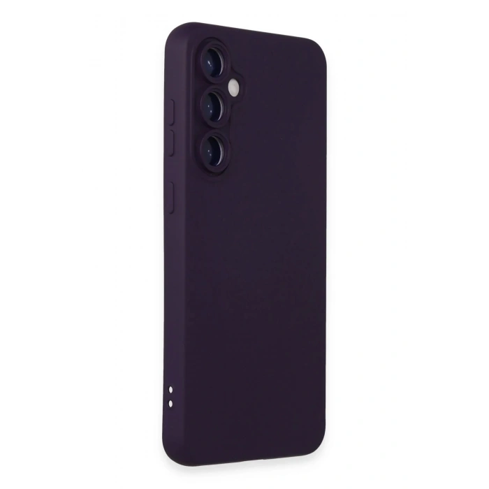 Samsung Galaxy S24 Plus Kılıf Nano içi Kadife Silikon - Mor