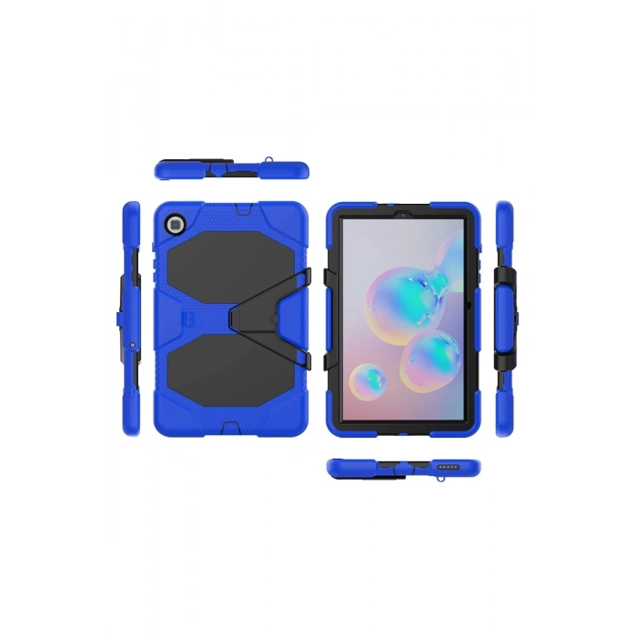 Samsung Galaxy T500 Tab A7 10.4 Kılıf Griffin Tablet Kapak - Mavi