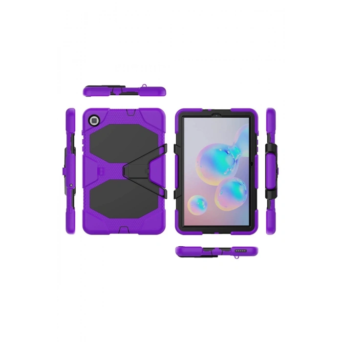 Samsung Galaxy T500 Tab A7 10.4 Kılıf Griffin Tablet Kapak - Mor