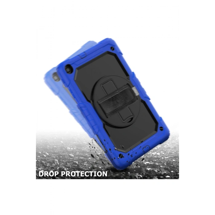 Samsung Galaxy T510 Tab A 10.1 Kılıf Pars Tablet Kapak - Mavi