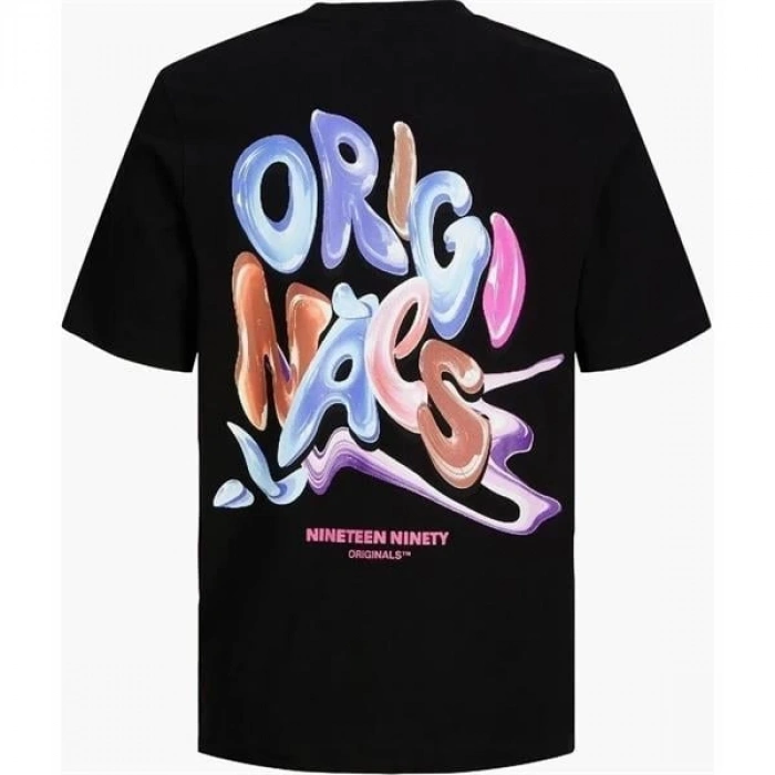 Sırt Baskılı Erkek T-Shirt