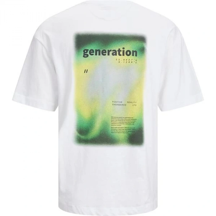 Sırt Baskılı Erkek T-Shirt